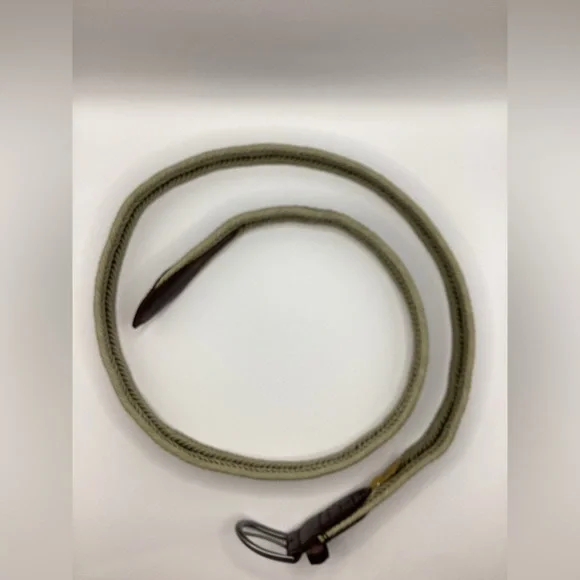 Tommy Bahama Leather And Fabric Woven Braid Belt - Picture 3 of 9